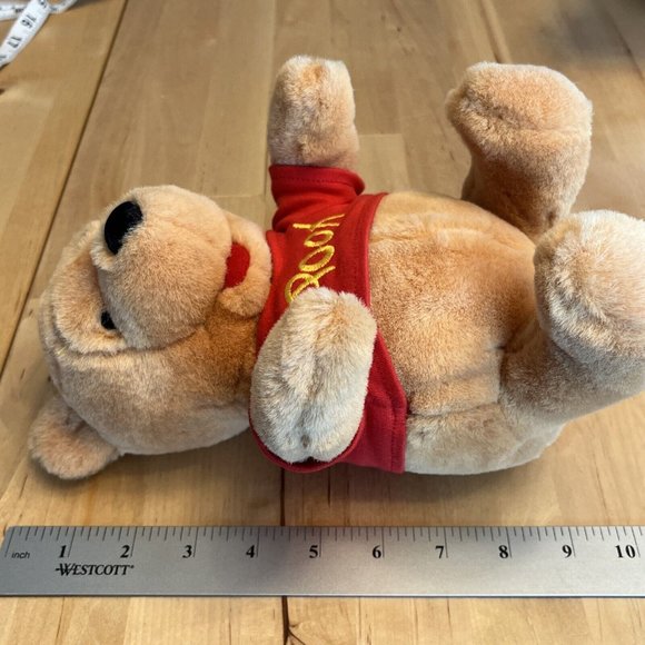 Winnie The Pooh Plush Stuffed Pooh Bear Walt Disney Company Character Toy 9” - Picture 6 of 7